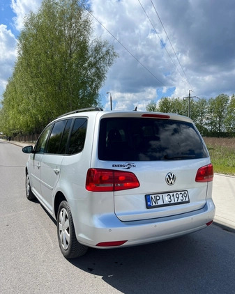 Volkswagen Touran cena 34900 przebieg: 209000, rok produkcji 2012 z Pisz małe 121